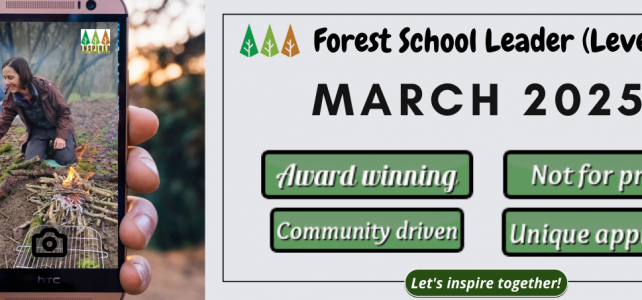Forest School Leader Training – March 2025